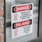 Signmission Propane Gas Flammable No Smoking Danger Sign, Vinyl Decal, 10in W x 14in L, 2PK OS-2PACK-DS-D-1014-VS-1539 - alternate 4